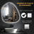 Dibbrun Frameless Lighted Bathroom Mirror-902978309-910473134