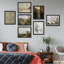 Motif floral, paysage de campagne, nature sauvage, minimalisme, rustique et confortable, impression sur papier, 7 pièces-92574122-92574119