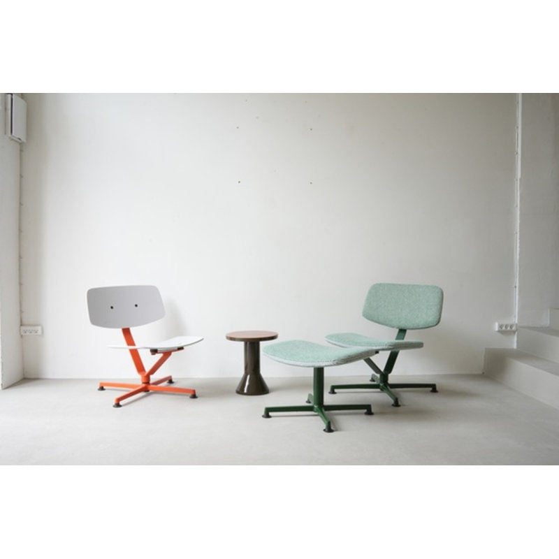 Arba Chair, White/Orange