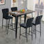 Modern Upholstered Velvet Armless Bar Stool-957677199