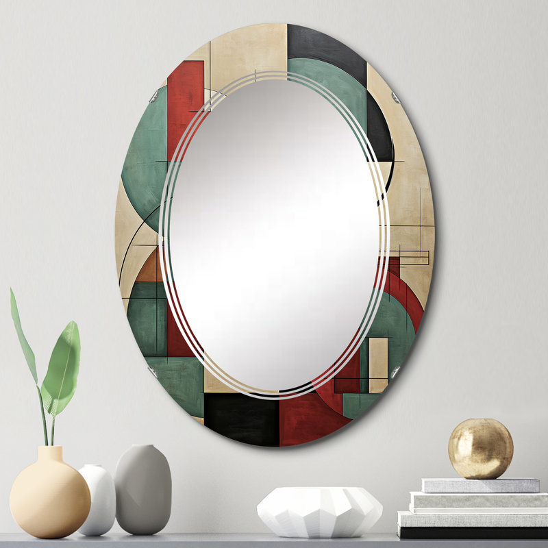 Miroir mural Zhanae, 30 po x 20 po