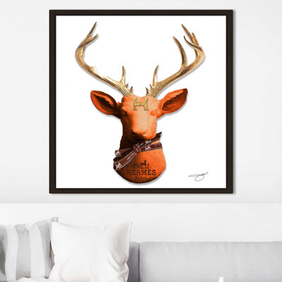 «Hermes Deer (Square)» par By Jodi - impression