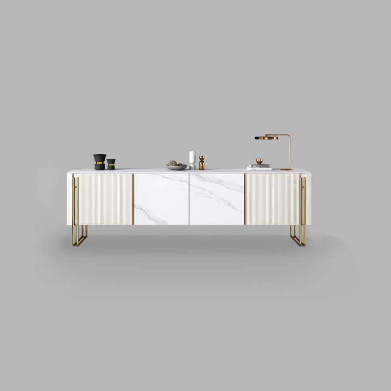 Crédence de rangement l 78,74 po Modern Minimalist