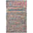 Nantucket Hand Tufted Wool/Cotton Geometric Rug in Brown/Pink/Blue-642355642