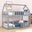Salome Kids Twin Over Twin Bunk Bed-197908182