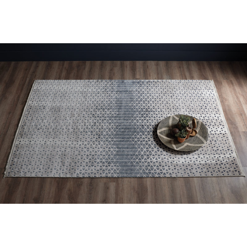 Buckwalter Synthetic Geometric Indoor Rug