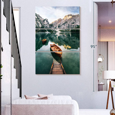 Quai Alvord Lake Braies