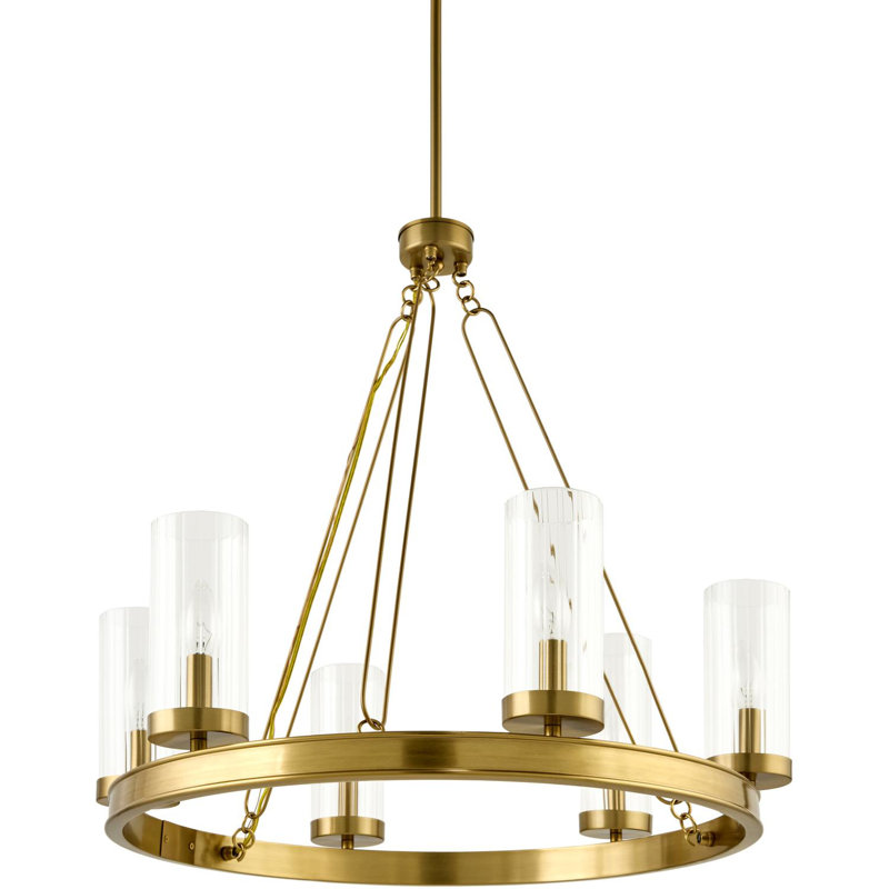 Patterson Chandelier, Brass