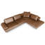 Trumansburg Power Reclining Corner Sofa in Genuine Leather-1465644774-1465644794