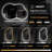 Asymmetrical LED Vanity Mirror with Backlight-887301809