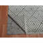 Tapis ivoire noué à la main de conception unique 9 pi x 12 pi 1 po