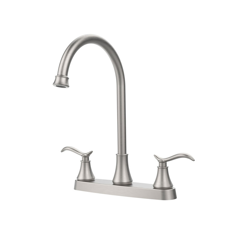 Topcraft Stainless Steel Two Handle Bathroom Faucet