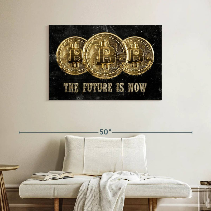 Kerner Bitcoin, l'avenir, c'est maintenant, H 26 po x l 39 po