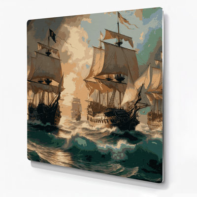 Art mural en métal nautique