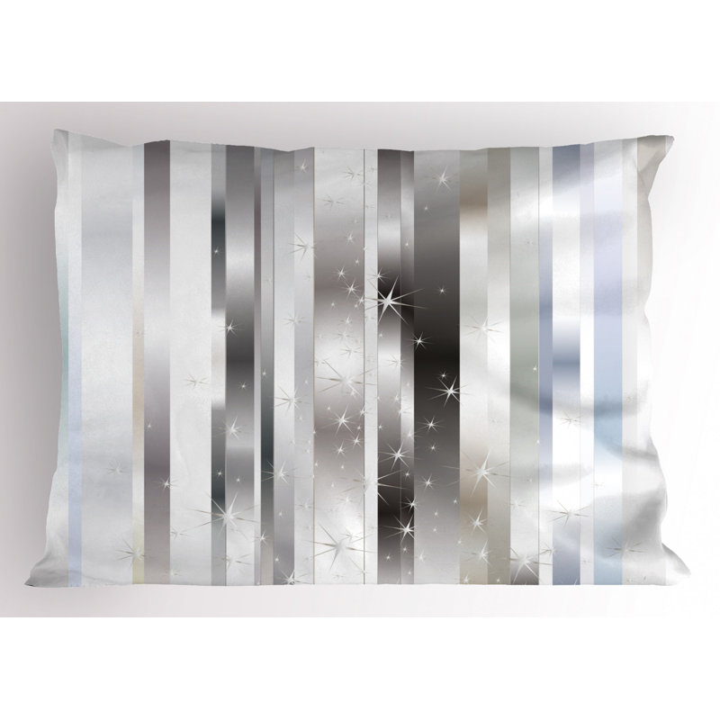 Star Polyester Abstract Sham Set, Twin