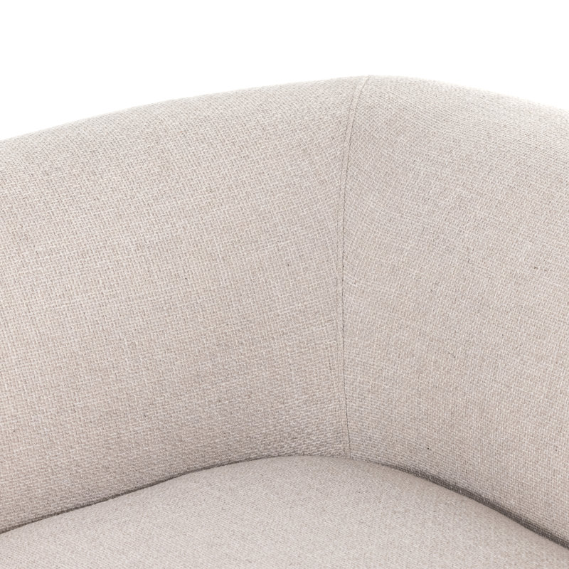 Canapé Holloman, Taupe Gibson 97% polyester / 3% acrylique