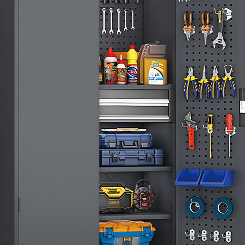 Garage Storage Locker Parking Lockers, Grey