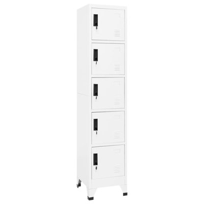 Wadkins Metal 1 - Tier 38cm School Locker with Key