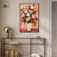 Art mural coloré sur toile, "Arizona Flowers Boho" par Art Remedy-104321802-111673836