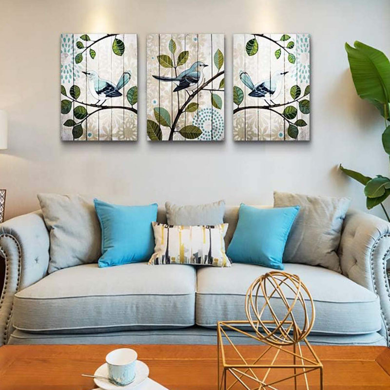 3 Piece Wrapped Canvas Print, 40 cm H x 30 cm W