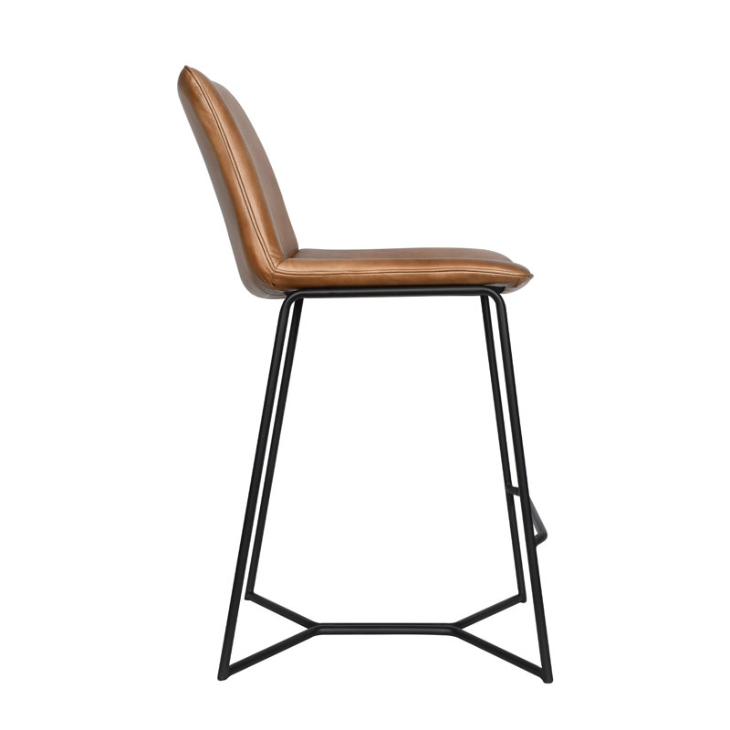 Brisben 18" W Chair, Short Stool (22.75" Seat Height), Hand Washed Taupe