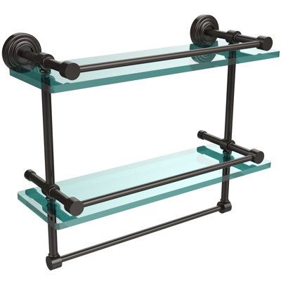 Étagère 2 pièces avec barre à serviettes Beresford