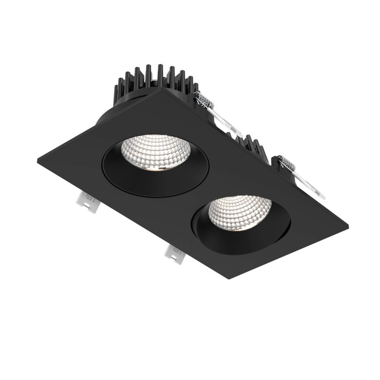 9.18" Ultra Slim Selectable CCT New Construction LED Canless Recessed Lighting Kit
