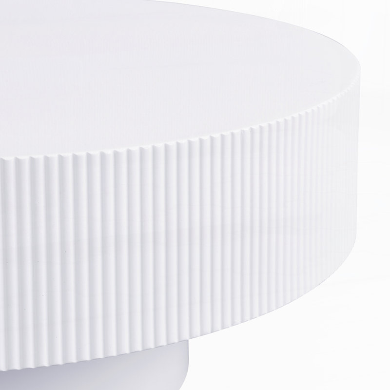 Table basse moderne pour le salon, Blanc