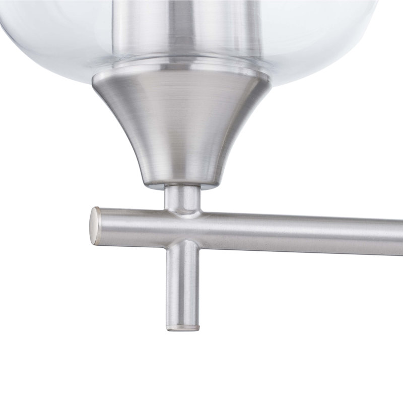 Meredith Chandelier, Brushed Nickel