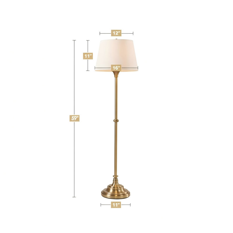 Floor Lamp 59"H