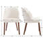 Upholstered Dining Chairs Wood Frame Side Chairs Armless Chair for Dining Room/Living Room-954523257-954523259