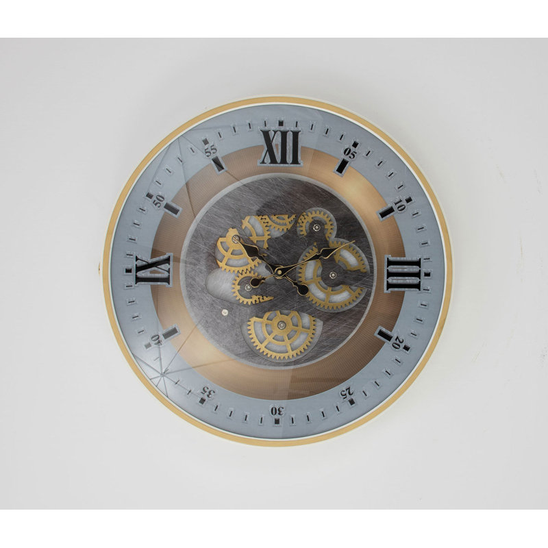 Tiffany Skeleton Wall Clock