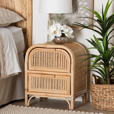 Benecio 16.5'' W Wicker / Rattan Nightstand