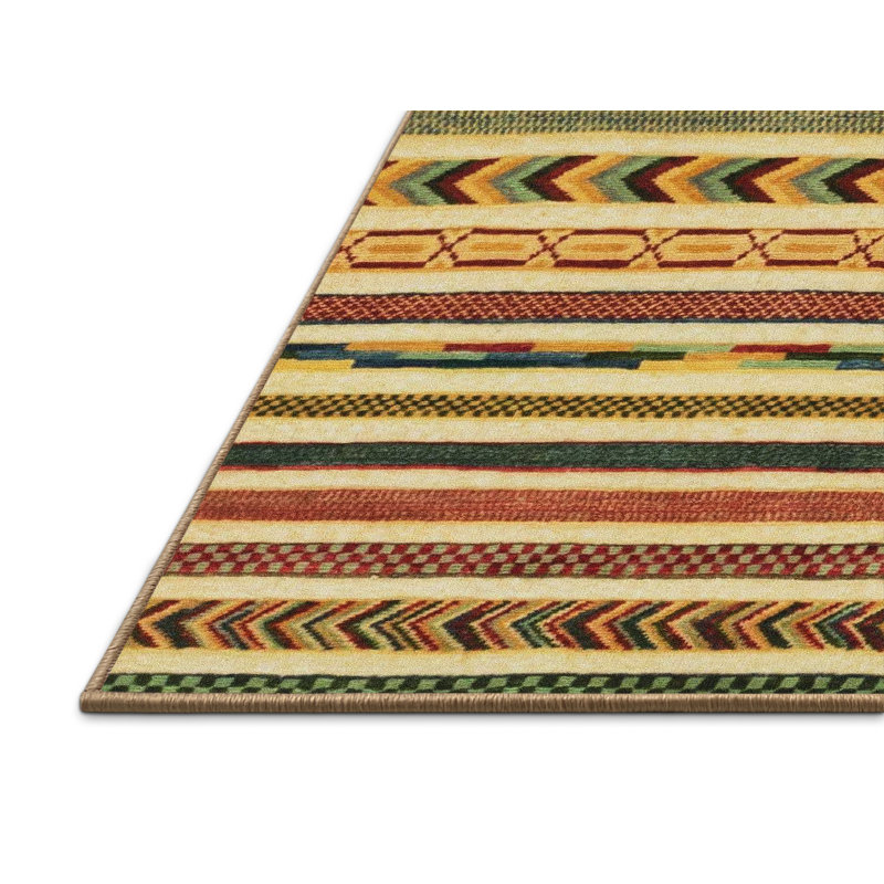 Abstract Indoor Rug, Rectangle 2' x 3'