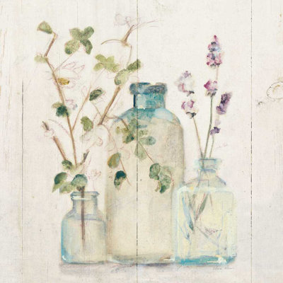 " Blossoms On Birch V " by Cheri Blum Painting Print