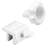 Locking Wrench And Window Lock Kit, White Finish