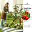  Lit de jardin surélevé de 6 x 3 x 1 pi avec treillis mural et jardinière en acier galvanisé pour jardin pour l'extérieur-1415979805