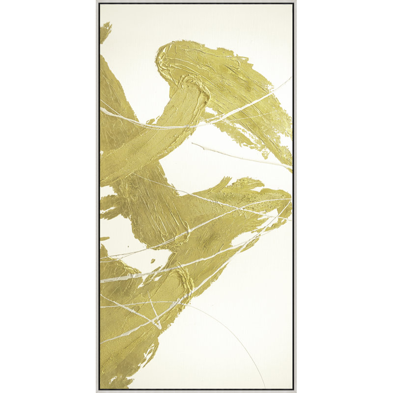 Golden Whirlwind III Painting by Beverly Fuller, 81.75" H x 41.75" W