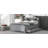 Full Size Platform Bed With Storage Headboard, Usb, Twin Size Trundle And 3 Drawers-1912920606