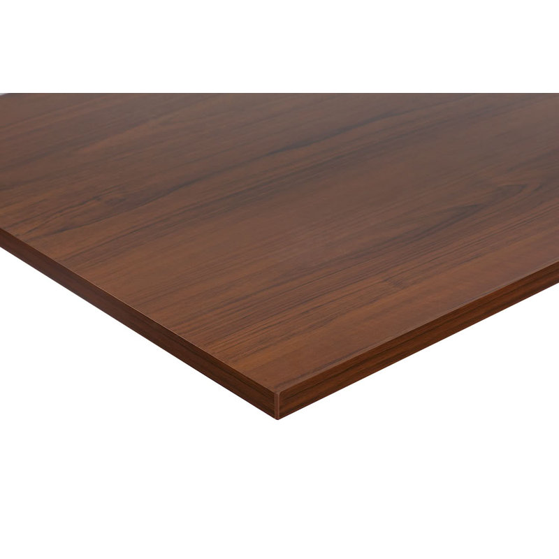 55" Tabletop For Sit-Stand Desk, Hazelnut