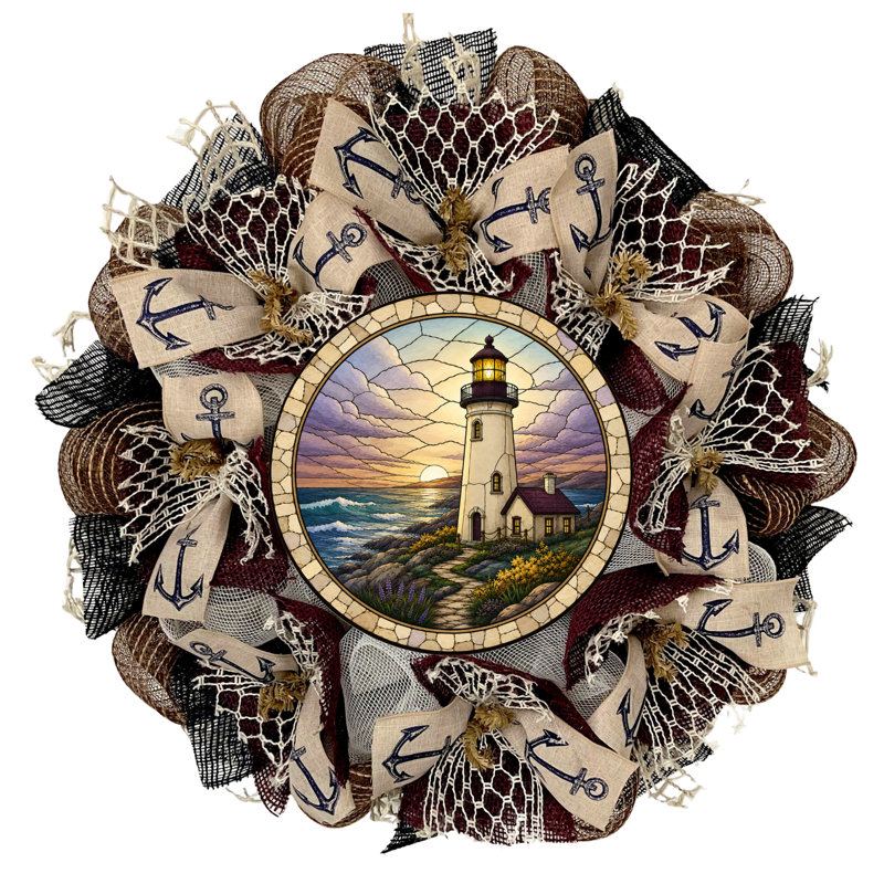 Couronne de phare nautique