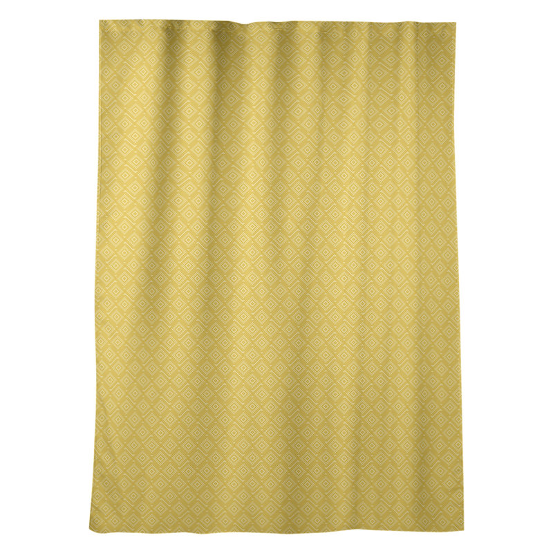 Room Darkening Curtain Single Panel, Yellow