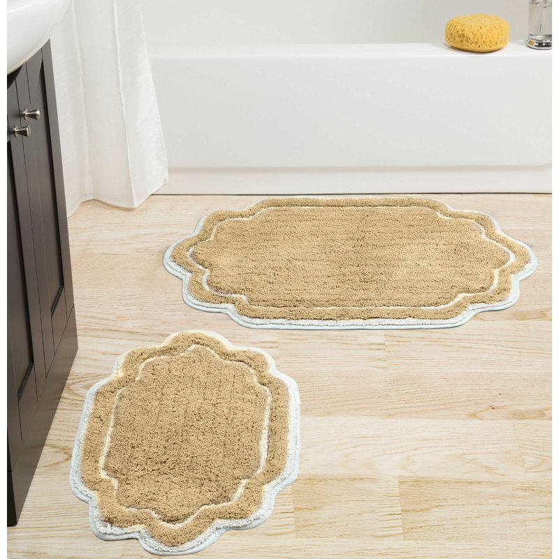 Tapis pour salle de bain Dobrinka, Lin