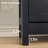 Farmhouse Storage Cabinet with Drawer and Adjustable Shelf, Kitchen Cabinet with Walnut Countertop, Modern Coffee Bar Console Cabinet for Kitchen, Dining Room, Bathroom, Entryway-1008990484