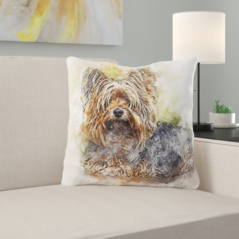 Coussin pour chien Ricciardi, Microsuède, Intérieur