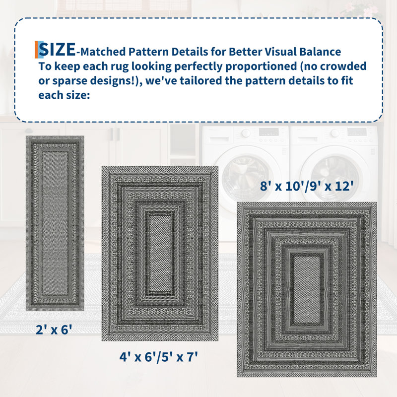 Washable Rugs Area Rugs for Living Room  Modern Abstract Rugs for Bedroom,Dining Room,Low Pile Carpet Non Slip Rubber Backing,Neutral Accent Rug for Nursery Home Office
