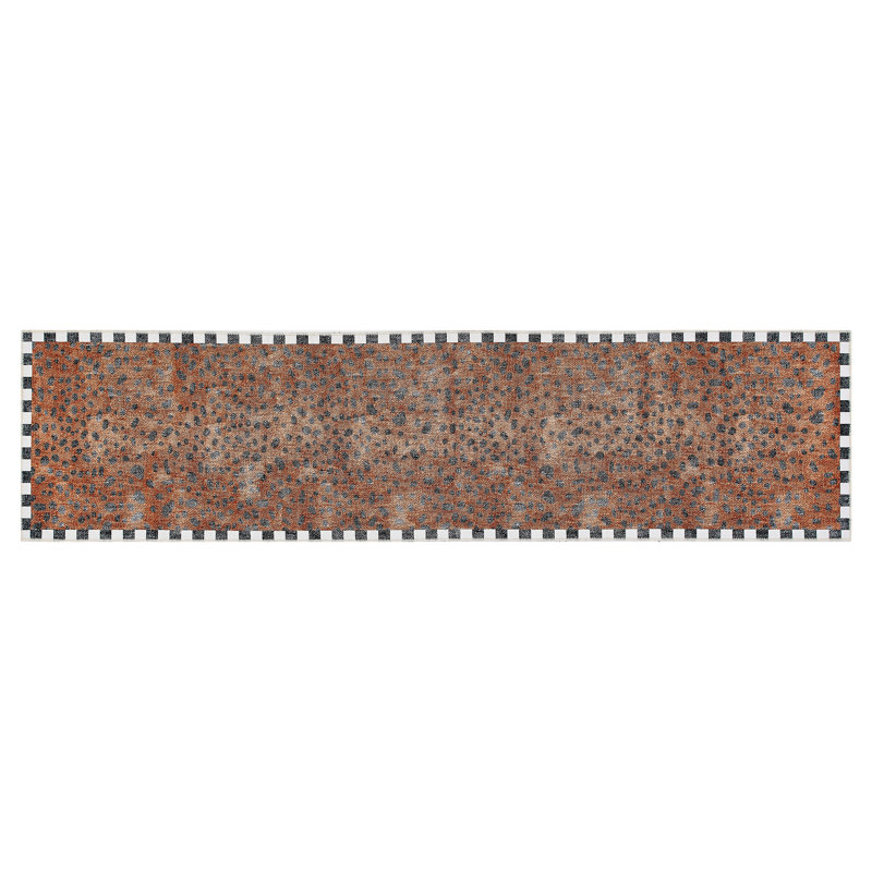 Cheetah 2'6" X 10' Washable Runner