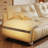 Mid Ancient Style Cream Straight Sofa