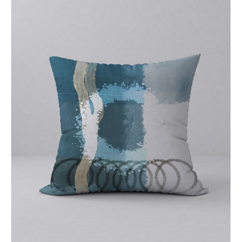  Housse de coussin carré et insert, H 18 po x l 18 po x p 5 po