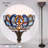 Cowley 66'' Bronze Antique Arched/Arc, Torchiere, Tiffany Floor Lamp